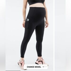 PureLuxe High-Waisted Maternity 7/8 Legging